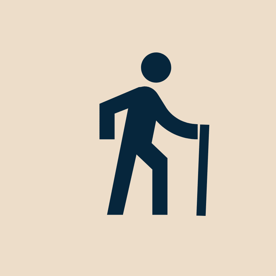 Extended hikes (longer than 1 hour)