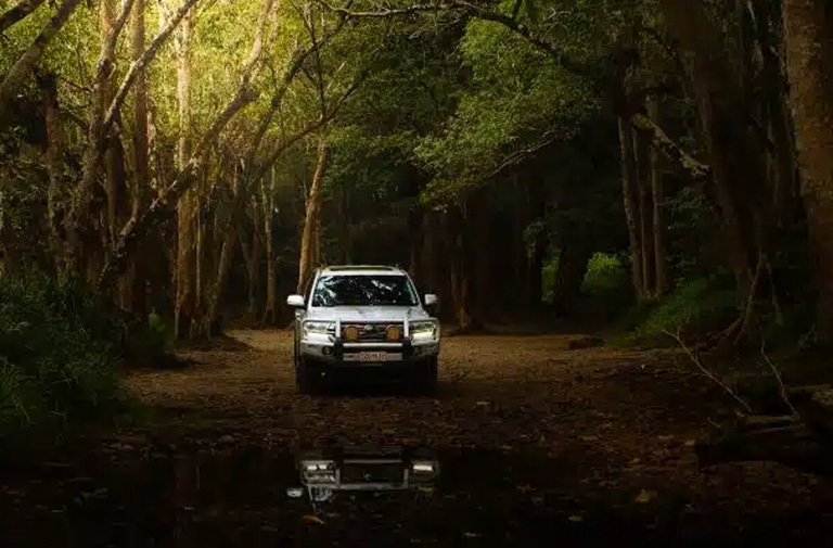 Premium luggage handling on a private Cairns to Port Douglas transfer